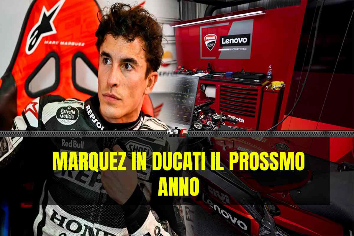 Marquez in Ducati