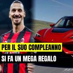 Zlatan si fa un regalo