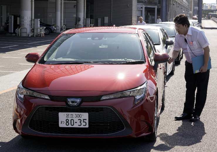 L'automobile più venduta è la corolla